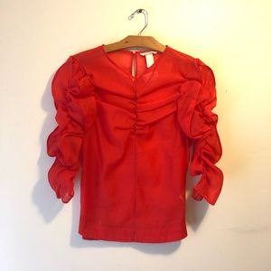 Red Opaque shirt